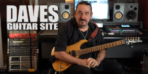 Dave's Guitar Site Header